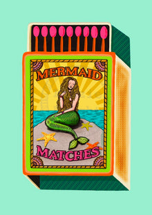  Mermaid Matchbox