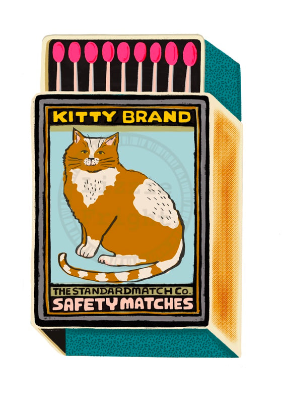 Kitty Brand Matchbox