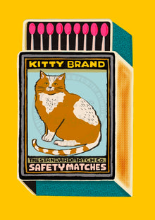  Kitty Brand Matchbox